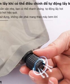 Đệm hơi tự phồng kèm gối tự bơm hơi